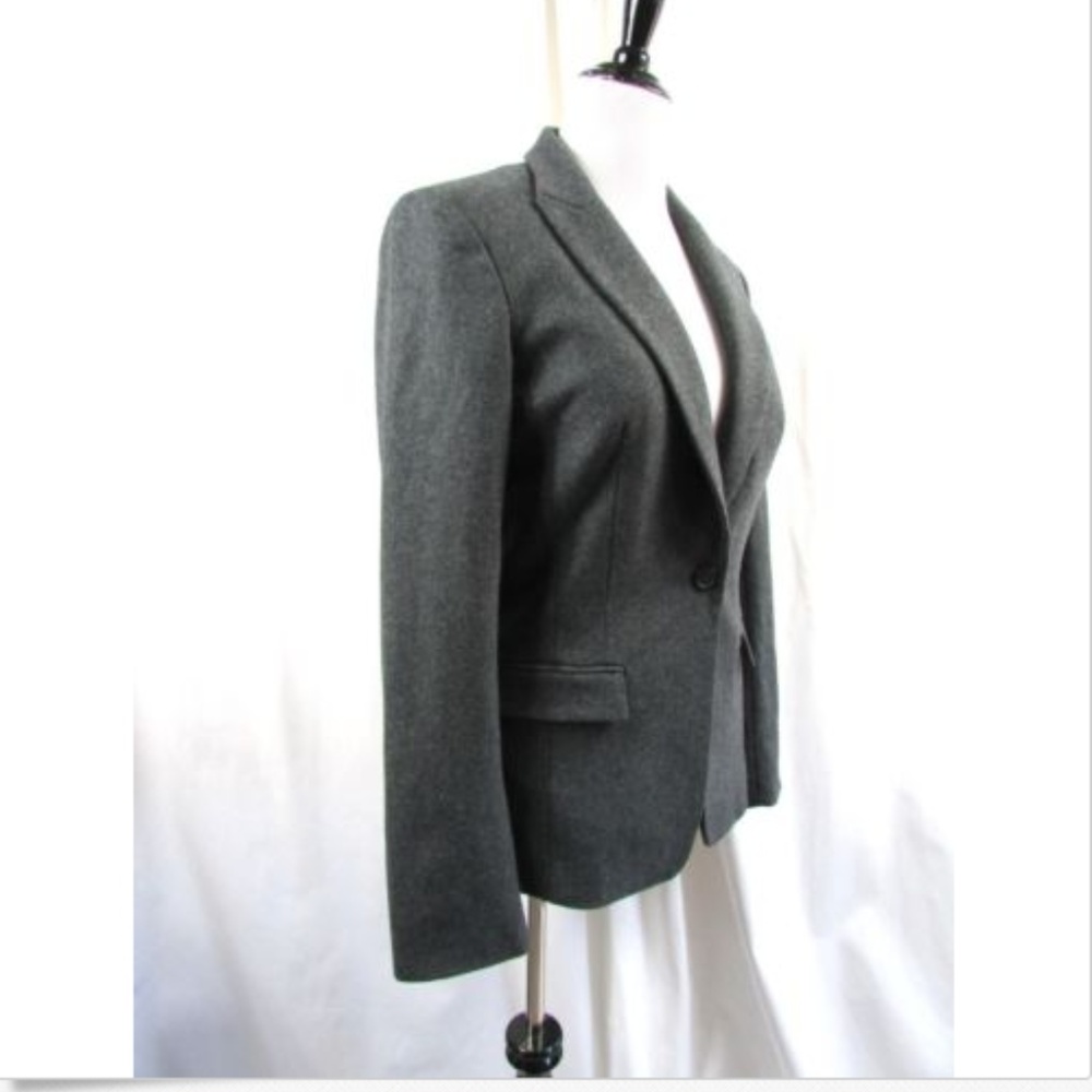 Banana Republic Charcoal Gray Wool Blazer - Picture 5 of 8